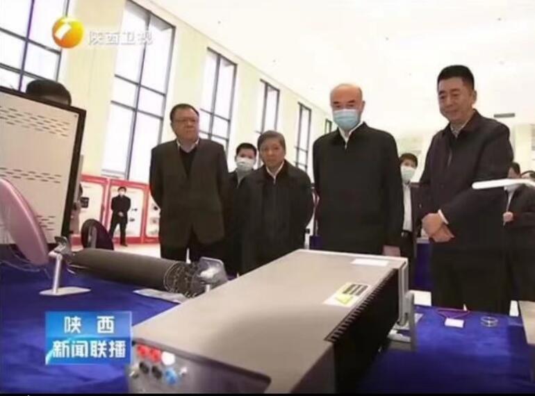 陝西省委書記劉國中調研創新港 三和9I免费看片在线看片网址清洗機受好評！